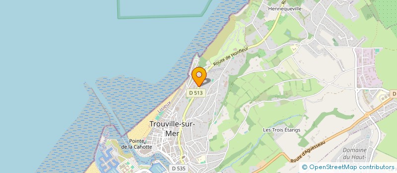 localisation de l'entreprise L'HORIZON à TROUVILLE-SUR-MER