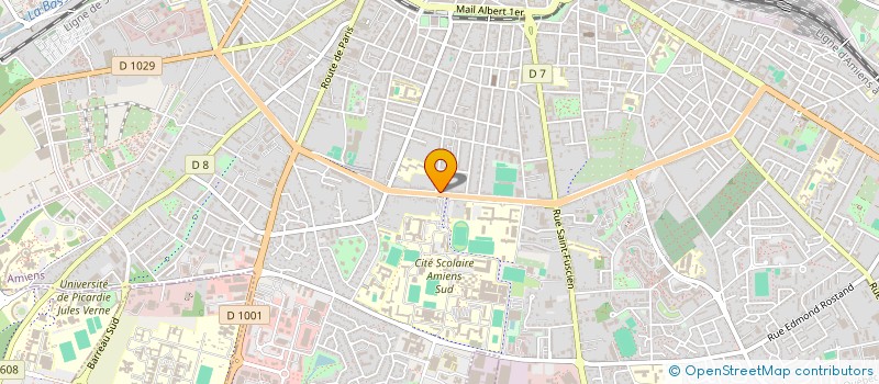 localisation de l'entreprise L'HORIZON à AMIENS