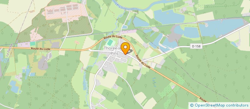 localisation de l'entreprise L'HORIZON  THOREE-LES-PINS