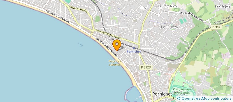 localisation de l'entreprise L'HORIZON  PORNICHET