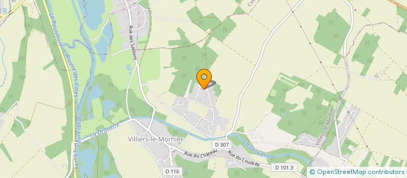 localisation de l'entreprise L'HORIZON à VILLIERS-LE-MORHIER
