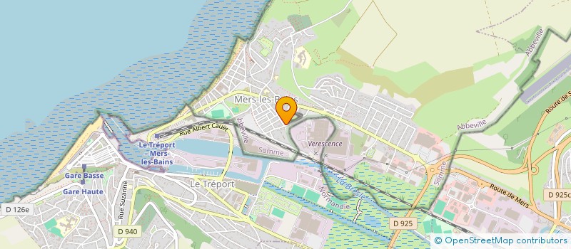 localisation de l'entreprise L'HORIZON  MERS-LES-BAINS