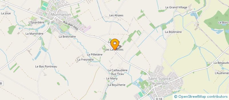 localisation de l'entreprise L'HORIZON  MONTREVERD