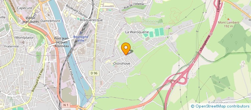 localisation de l'entreprise L'HORIZON A L'INFINI à SAINT-MARTIN-BOULOGNE