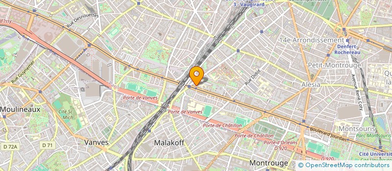 localisation de l'entreprise L'HORIZON COIFFURE  PARIS