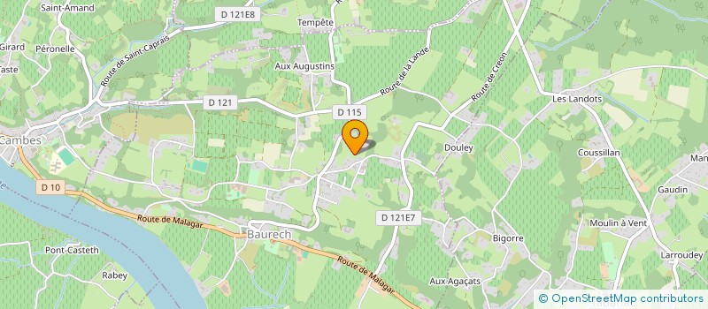 localisation de l'entreprise L'HORIZON NOUVEAU FORMATION  BAURECH