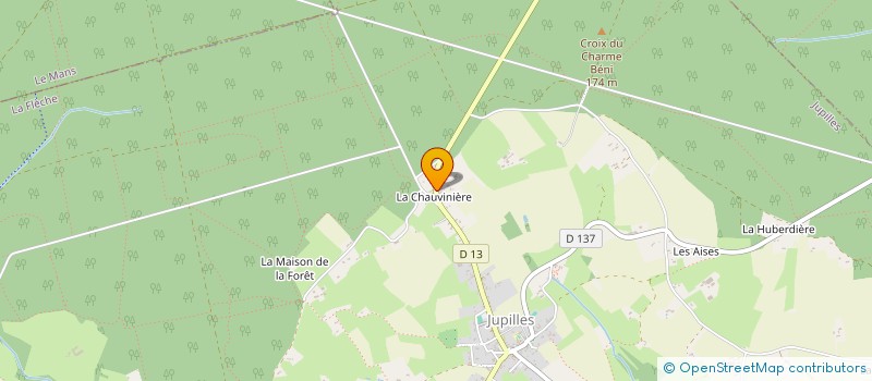 localisation de l'entreprise L HORIZONS  JUPILLES