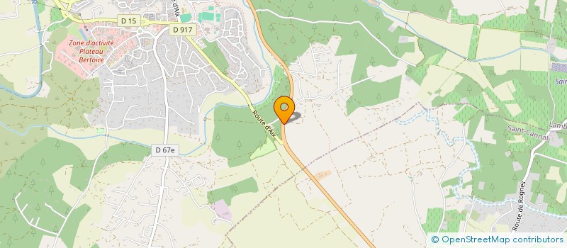 localisation de l'entreprise L'HORLOGE GOURMANDE  LAMBESC