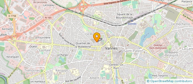 localisation de l'entreprise L'HORLOGERE à VANNES