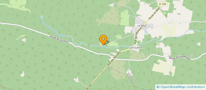 localisation de l'entreprise L'HORSETELERIE  BARBASTE