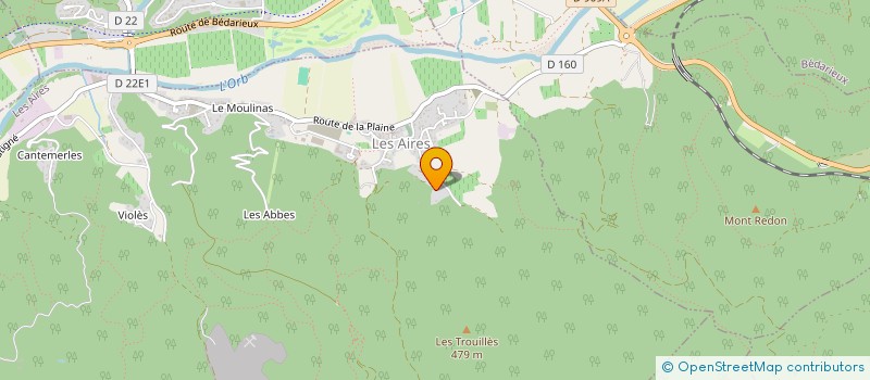 localisation de l'entreprise L HORTE  TAUSSAC-LA-BILLIERE