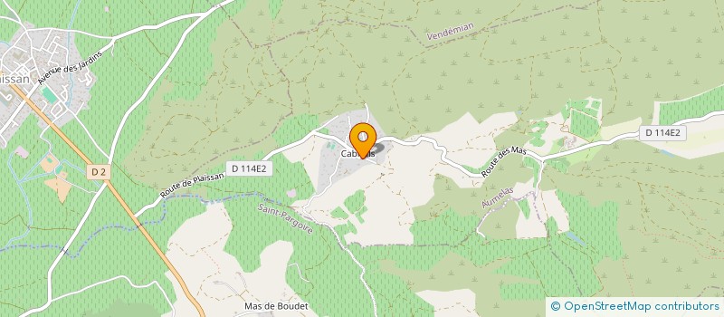 localisation de l'entreprise L'HORTELLERIE POULEUREUSE à AUMELAS