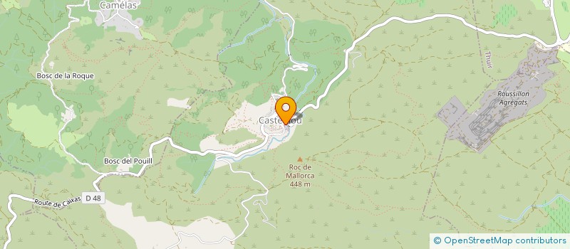 localisation de l'entreprise L'HOSTAL RESTAURANT BAR  CASTELNOU