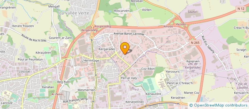 localisation de l'entreprise L'HOSTIS à GOUESNOU