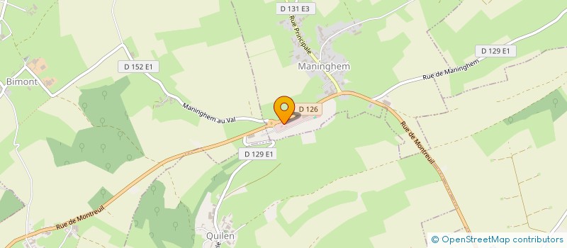 localisation de l'entreprise L'HOTANTIC  MANINGHEM