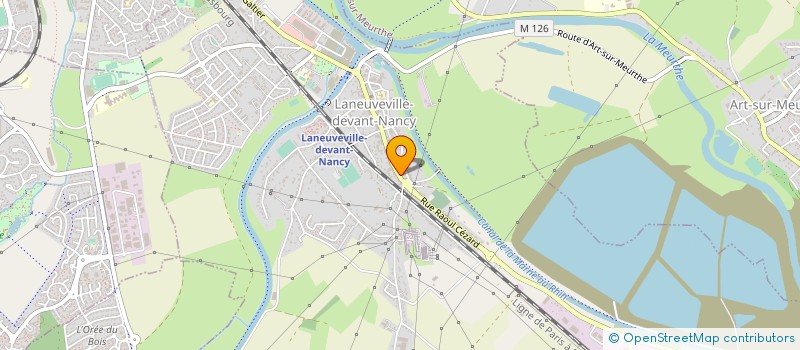 localisation de l'entreprise L'HOTE ANTIC à LANEUVEVILLE-DEVANT-NANCY