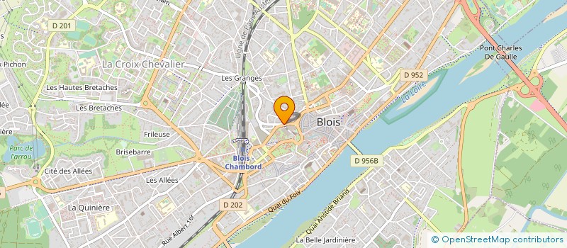 localisation de l'entreprise L'HOTE ANTIQUE à BLOIS