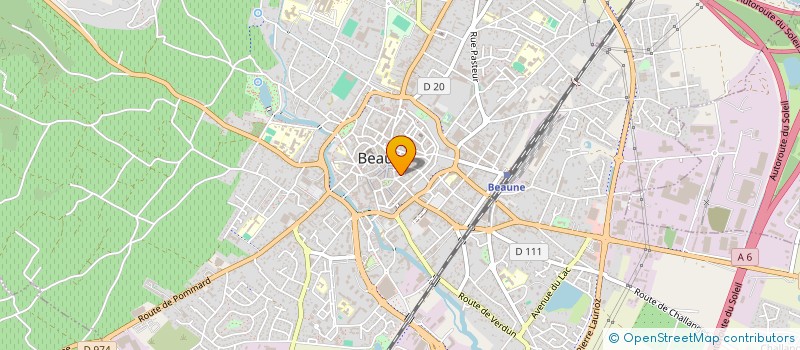 localisation de l'entreprise L'HOTEL à BEAUNE