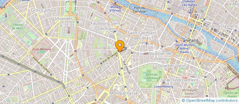 localisation de l'entreprise L.HOTEL à PARIS