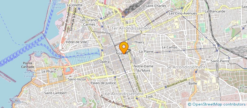 localisation de l'entreprise L HOTEL CHARLY à MARSEILLE