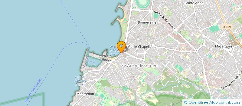 localisation de l'entreprise L'HOTEL DES AMIS  MARSEILLE