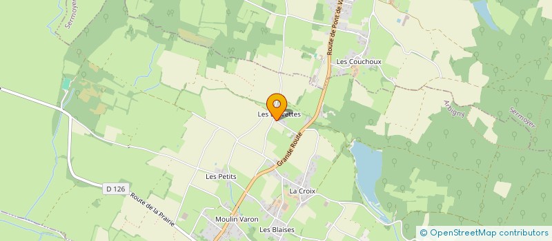 localisation de l'entreprise L'HOTEL DU MOULIN  ARBIGNY