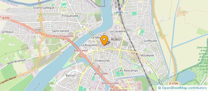 localisation de l'entreprise L'HOTEL EN ARLES à ARLES