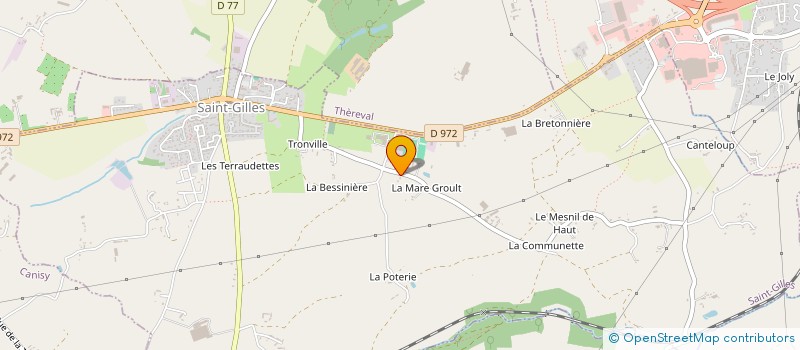 localisation de l'entreprise L'HOTELLIER à SAINT-GILLES