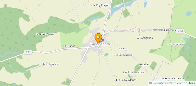 localisation de l'entreprise L'HOTENTYKA  SAINT-SENOCH