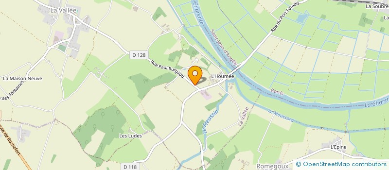 localisation de l'entreprise L'HOUMEE AGRI TP  LA VALLEE