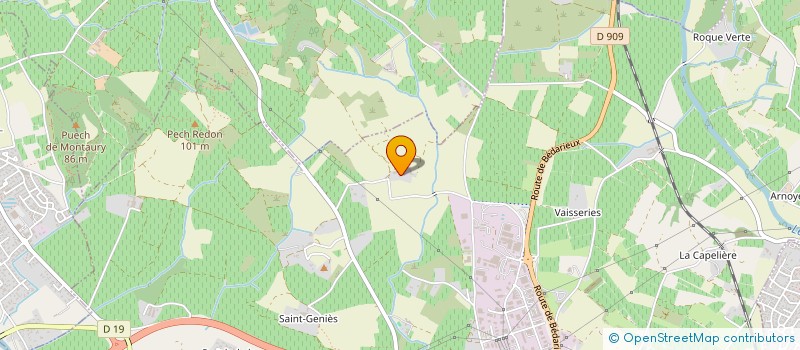localisation de l'entreprise L'HOURS  BEZIERS