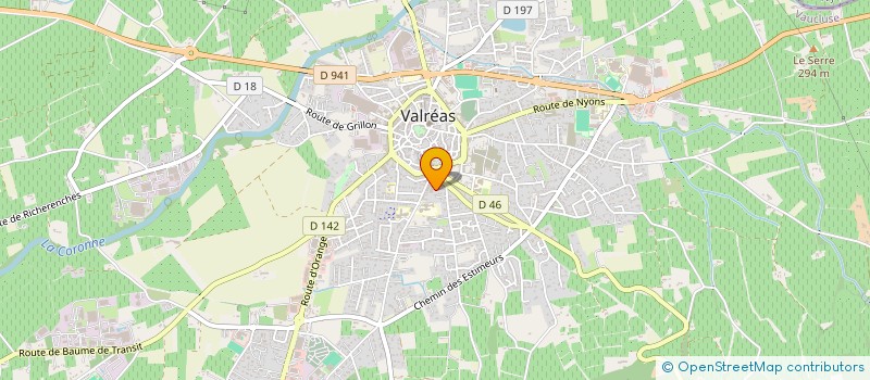 localisation de l'entreprise L'HOUTLAND à VALREAS