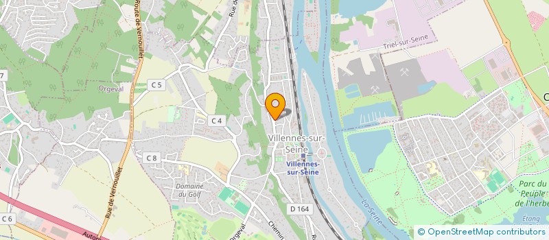 localisation de l'entreprise L'HOVE à VILLENNES-SUR-SEINE