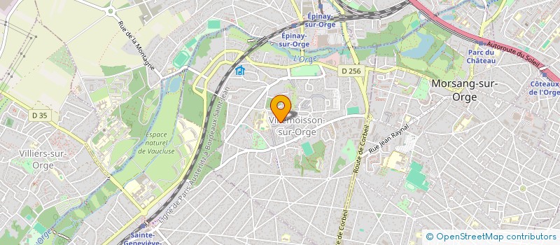 localisation de l'entreprise L HUILLIER ET MILLET à VILLEMOISSON-SUR-ORGE
