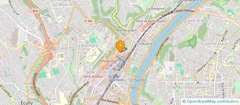 localisation de l'entreprise L'HUILLIER SARL  LYON