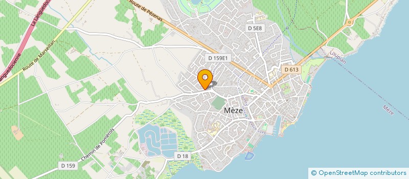 localisation de l'entreprise L HUITRE DE THAU à MEZE