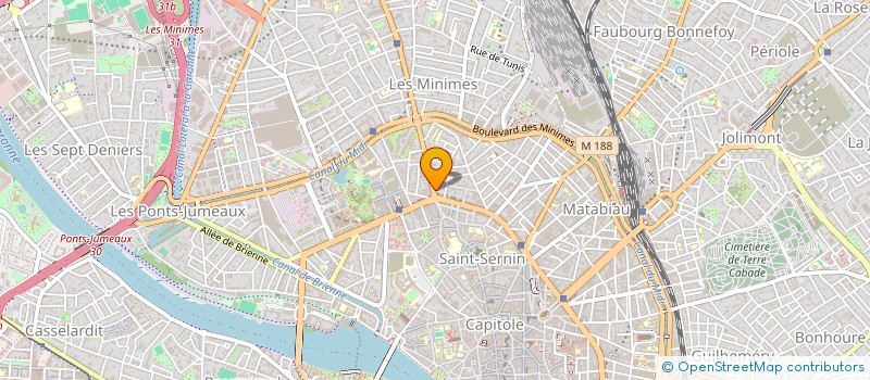 localisation de l'entreprise L'HUITRERIE à TOULOUSE