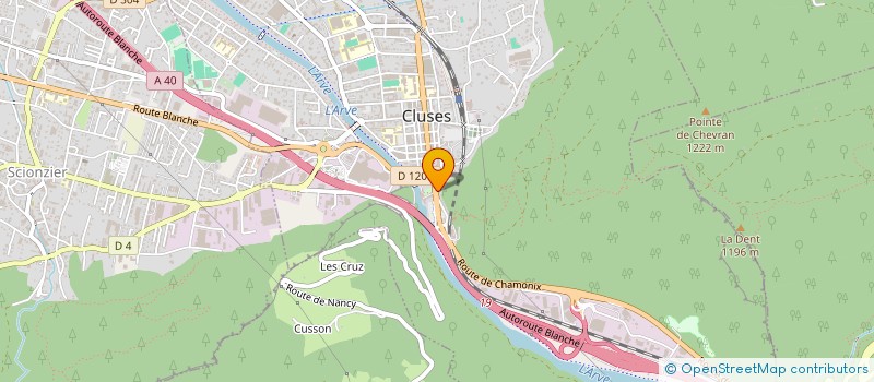 localisation de l'entreprise L HUITRERIE BRICOU à CLUSES