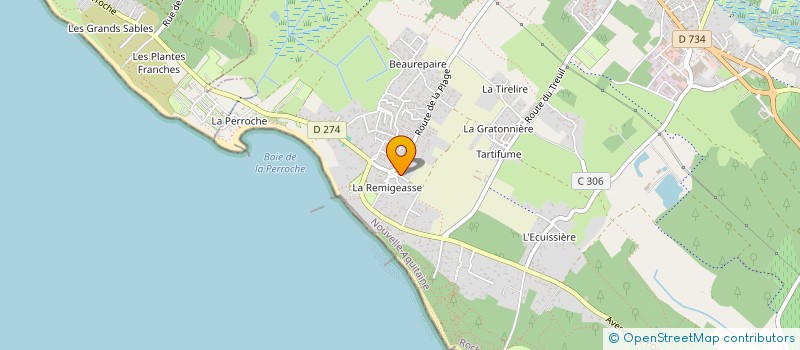 localisation de l'entreprise L'HUITRIER DE BACALAN à DOLUS-D'OLERON