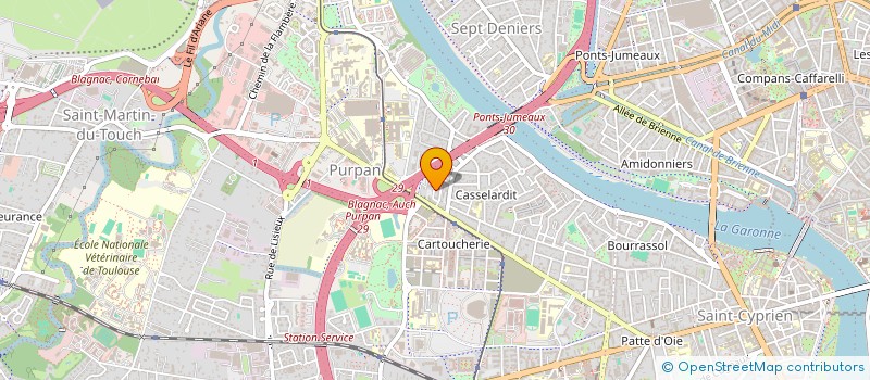 localisation de l'entreprise L'HUMAIN AU COEUR DE L'ACTION VERS L'EMPLOI à TOULOUSE