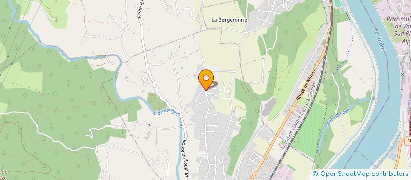 localisation de l'entreprise L'HUMANITOUR  CHARMES-SUR-RHONE