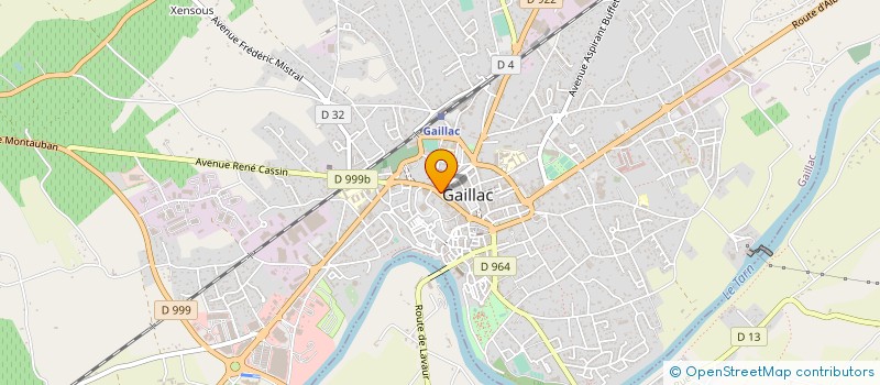 localisation de l'entreprise L'HUMUS à GAILLAC