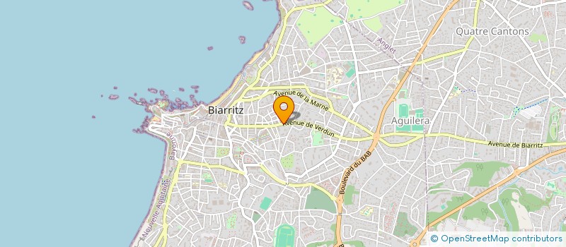 localisation de l'entreprise L'HYDRE à BIARRITZ