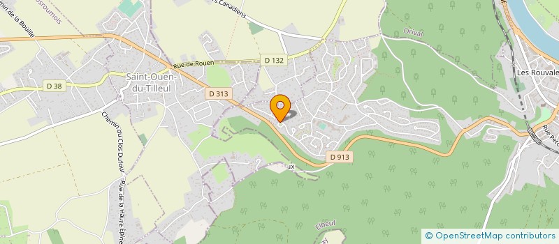 localisation de l'entreprise L'HYGIENAL  ELBEUF