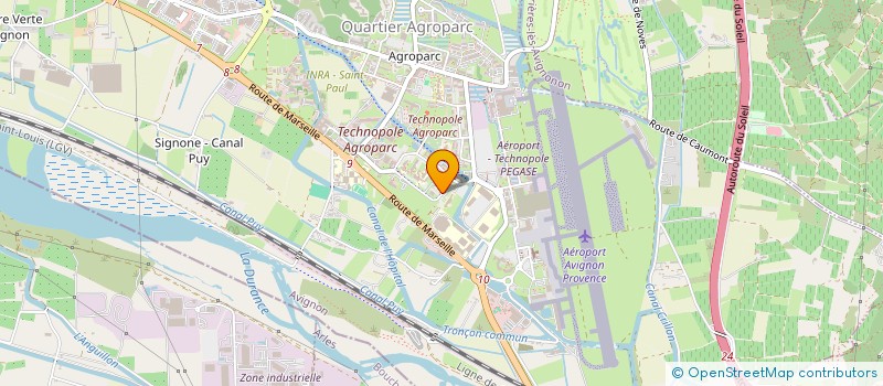 localisation de l'entreprise L'HYMENOPTERE  AVIGNON