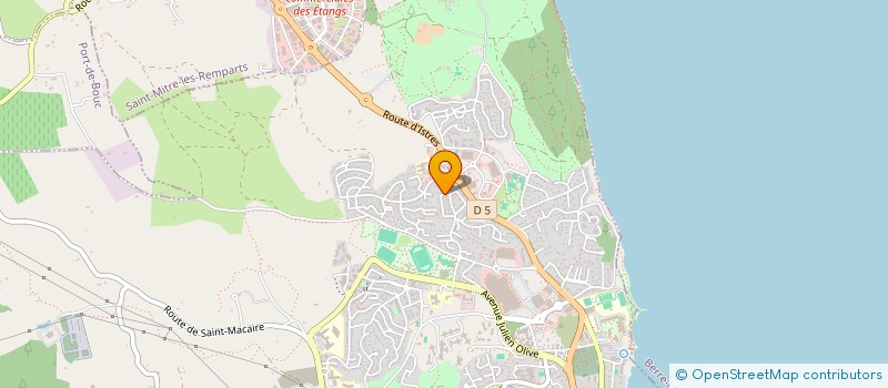 localisation de l'entreprise L'HYPOTHESE COMPAGNIE  MARTIGUES