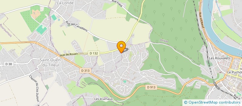 localisation de l'entreprise L.I.B.R  ELBEUF