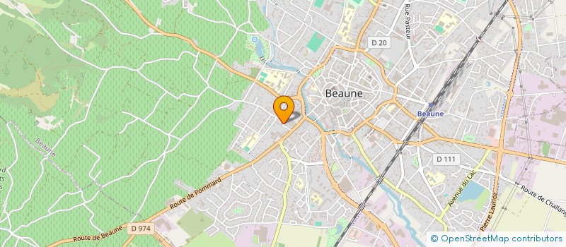 localisation de l'entreprise L I C R A SECTION BEAUNE à BEAUNE