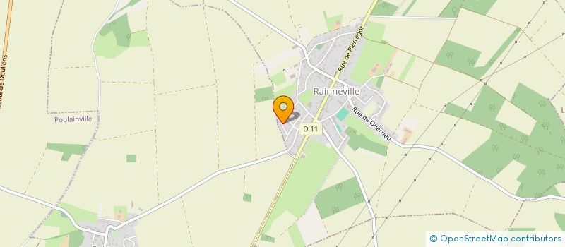 localisation de l'entreprise L.I.E.R. TAXI  RAINNEVILLE