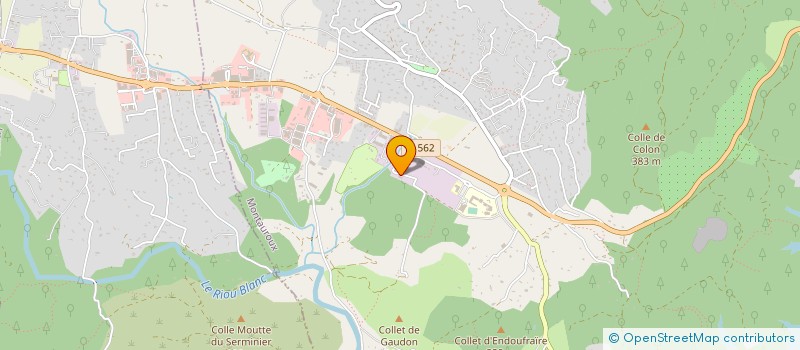 localisation de l'entreprise L.I.H ELECTRICITE  MONTAUROUX